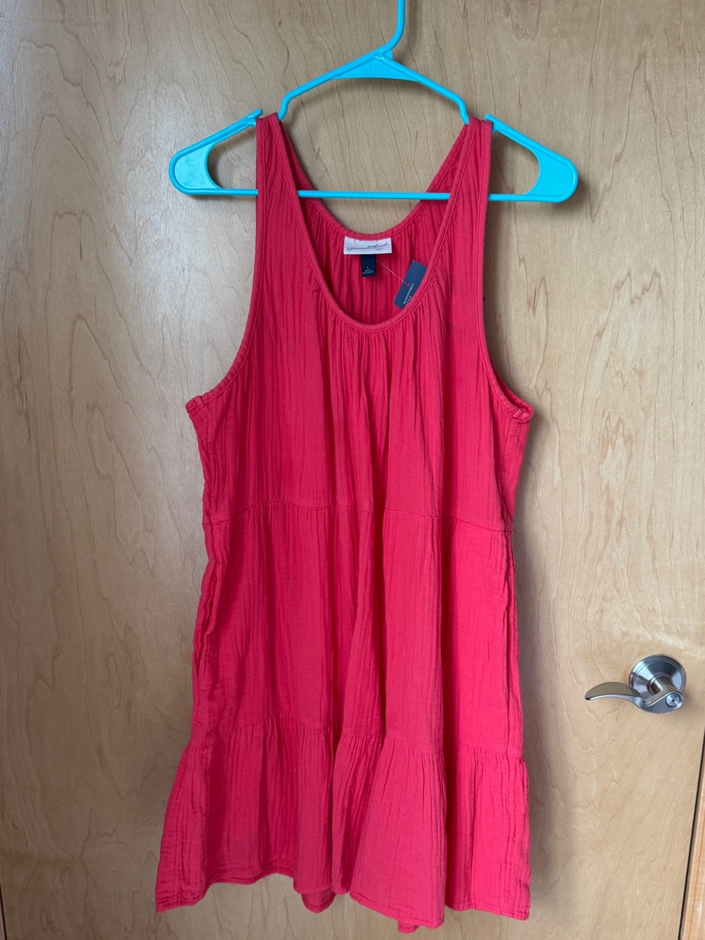 NWT Universal Thread sundress in coral red, size L